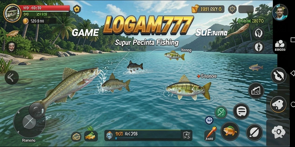 Tangkapan ikan epik dalam LOGAM777 dengan grafis menakjubkan.
