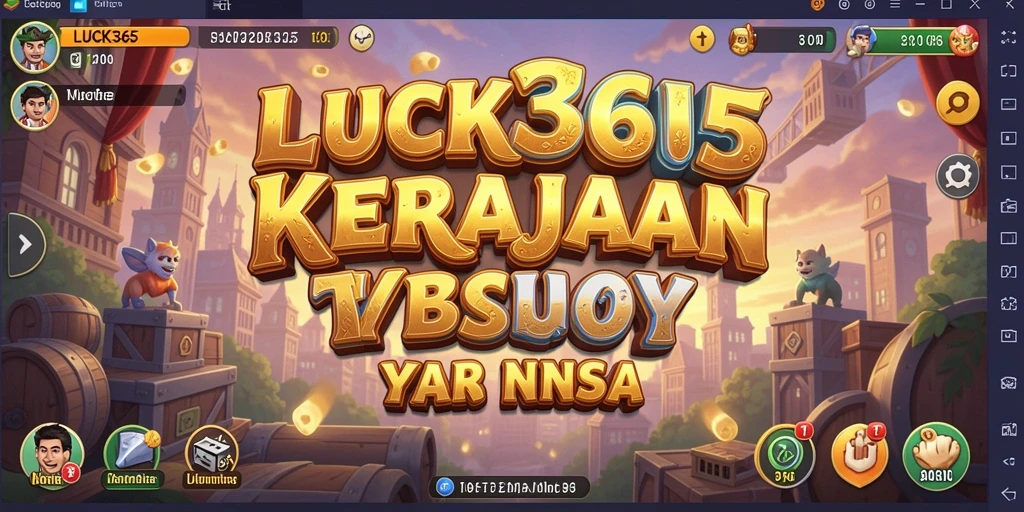 Tampilan gameplay LUCK365 yang menarik dan penuh warna.
