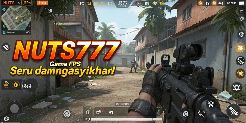 Tampilan menakjubkan dari gameplay intens di NUTS777.